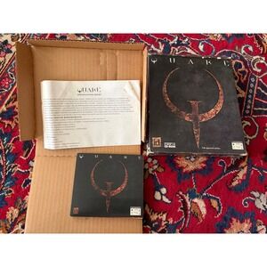 Quake PC Big Box 1996 Rare Game